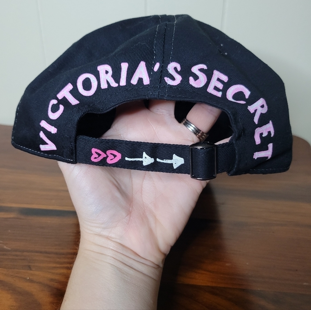 Victoria's Secret Black Pink Hat - Picture 4 of 6